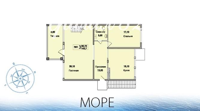 Алушта, пос. Чайка, ул. Багрова, 12