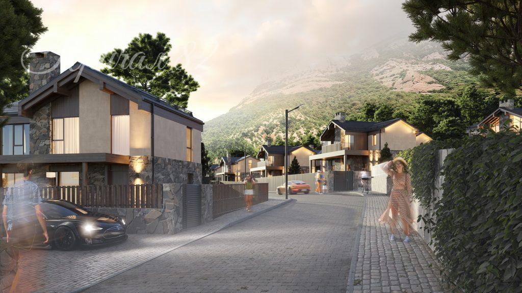 г. Алушта, с. Лучистое, поселок Лучи