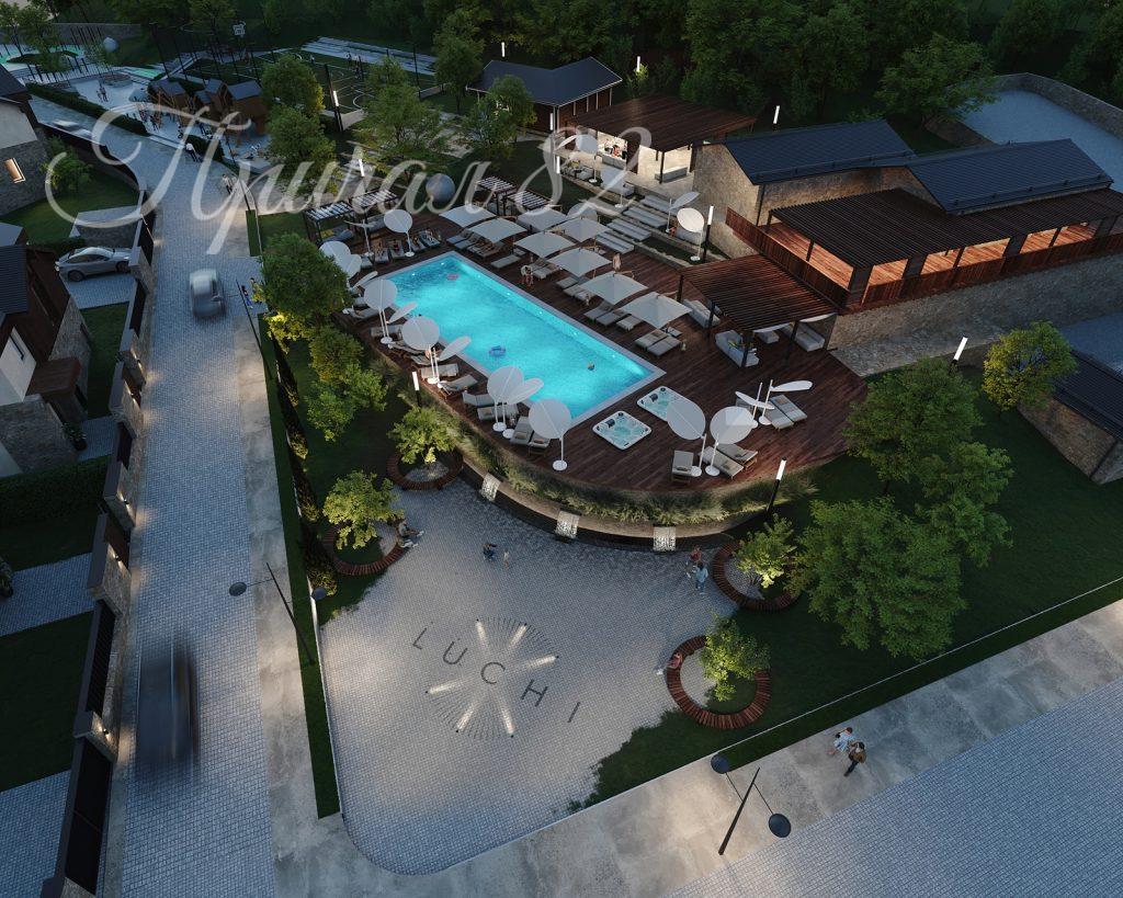 г. Алушта, с. Лучистое, поселок Лучи