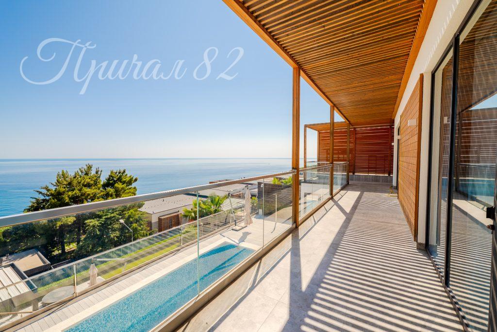 Новая вилла у моря в коттеджном посёлке Yalta Park Hills