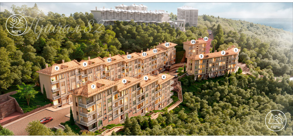 Алушта, пос.Семидворье, мкр. Аян-Дере, 2